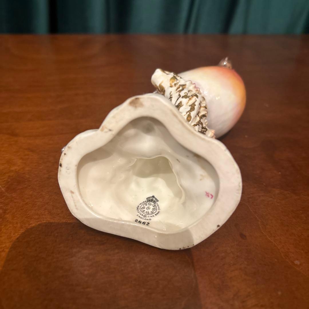 ロイヤルウースター　アカウソ　フィギュリン　小鳥　ビンテージ