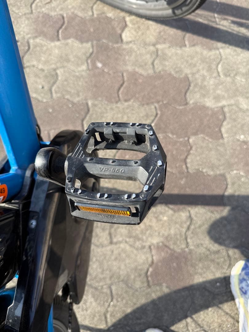 【引き取り】Panasonic ハリヤ電動アシスト自転車 ブルー