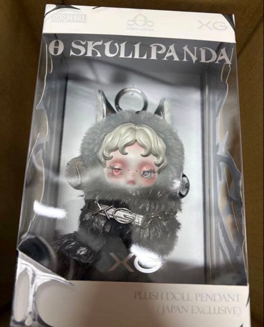 新品未開封　SKULL PANDA XGコラボ ぬいぐるみ