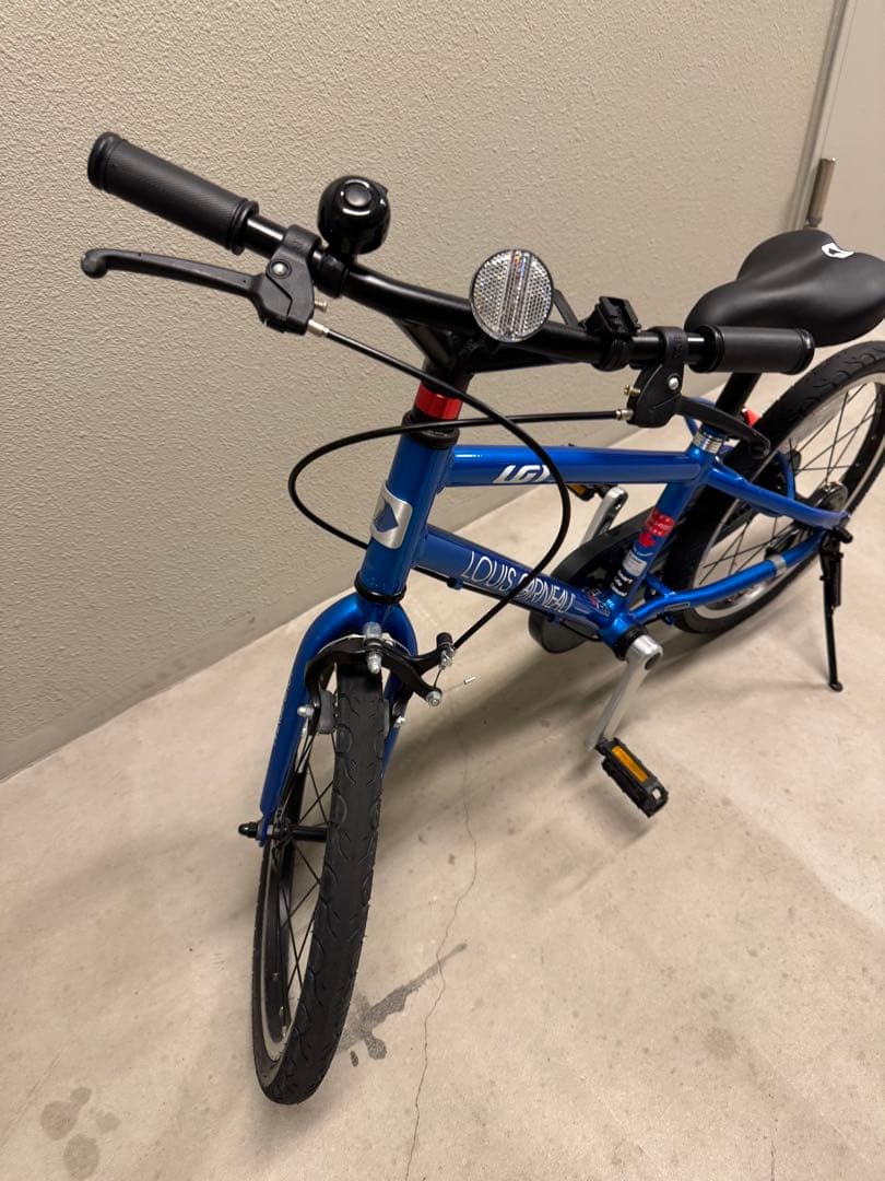 LOUIS GARNEAU 子供用自転車 18インチ 青 ルイガノ