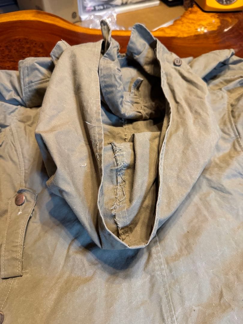 旧日本軍陸軍　雨外被　三色中號　昭和一九年製