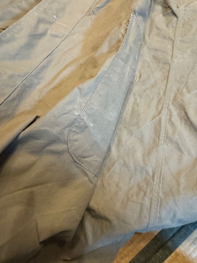 旧日本軍陸軍　雨外被　三色中號　昭和一九年製