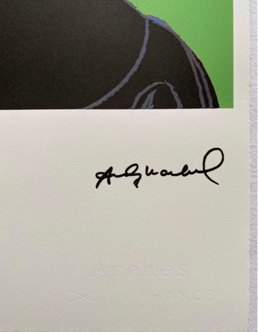 アンディウォーホル リトグラフ ＣＯＡ認定書付き ミッキーマウス