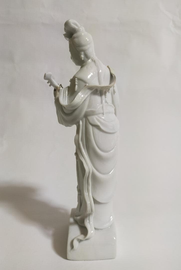 中国徳化窯白磁天女