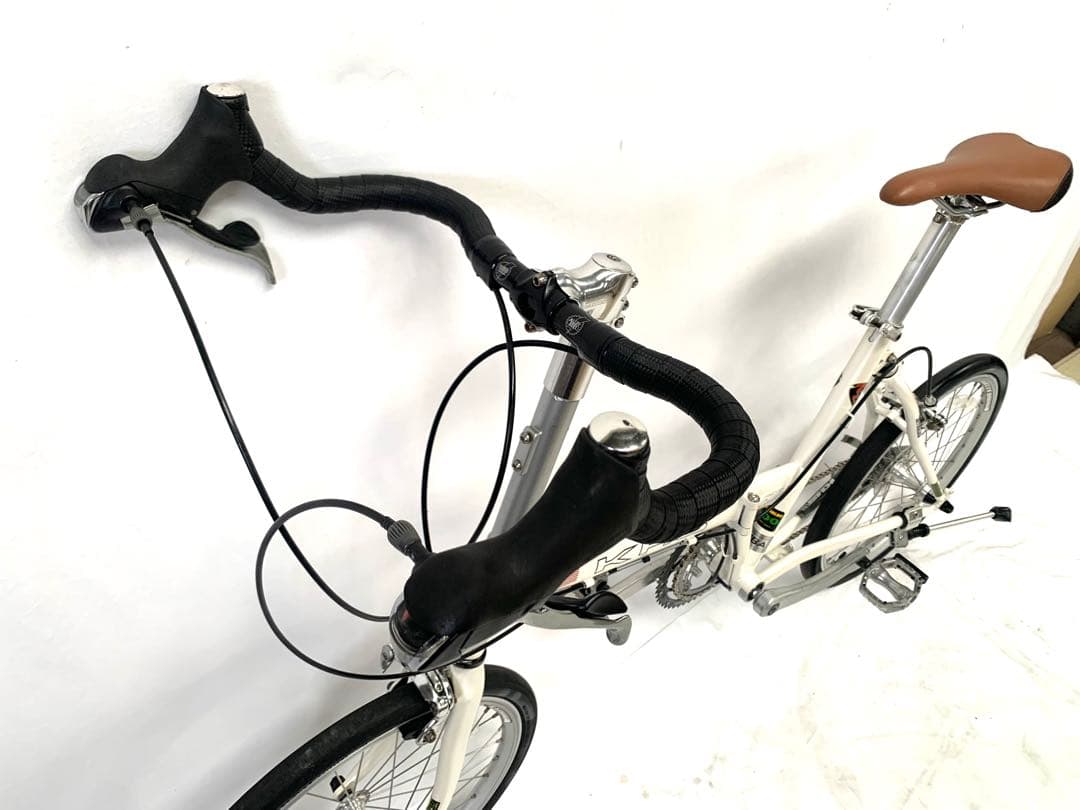 【即乘】KHS 折り畳み自転車REYNOLDS18速 20インチミニベロ小径車