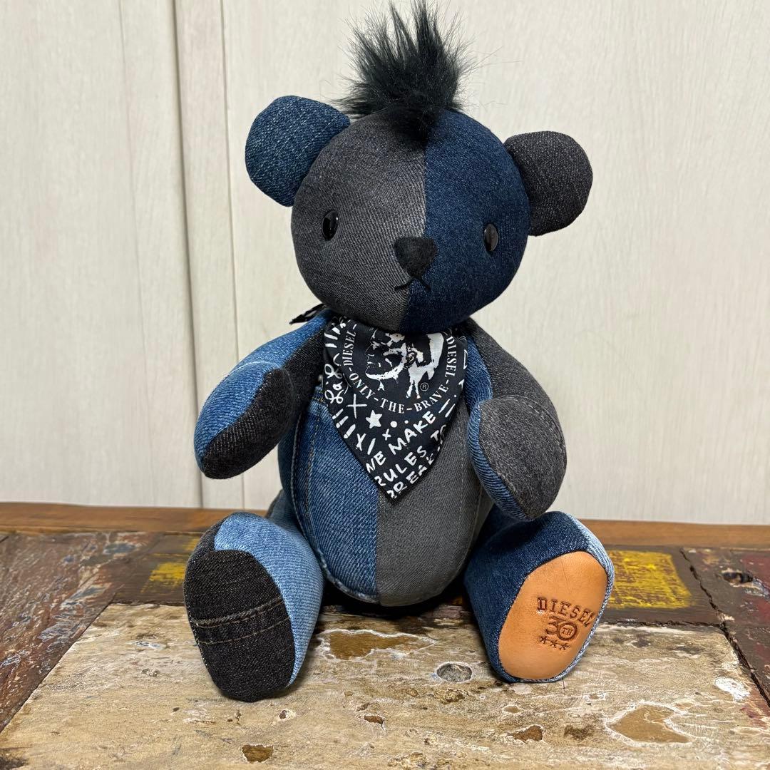DIESEL 30周年 日本限定 100体限定 デニム再構築 テディベア 箱付き