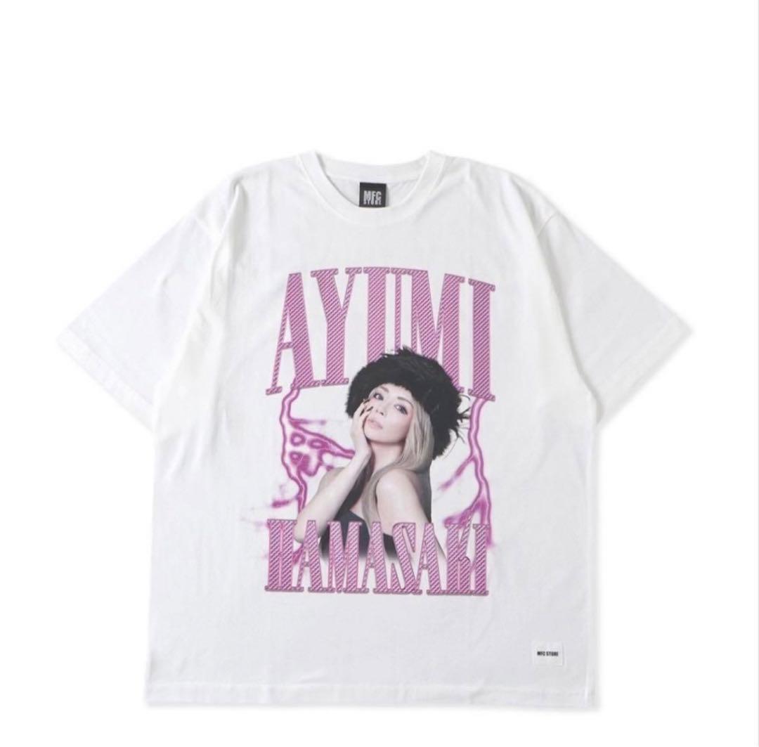 浜崎あゆみ Tシャツ　ホワイト　XXL