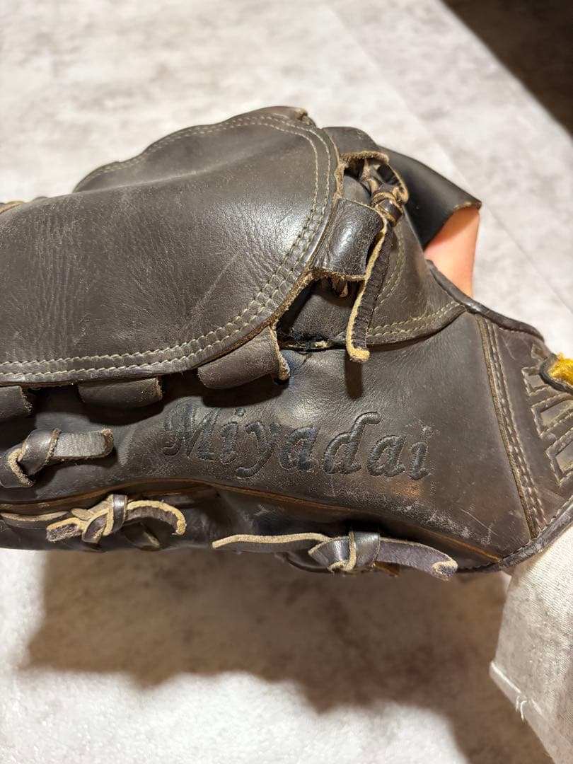 Mizuno Pro haga japan 硬式グローブ　波賀ジャパン