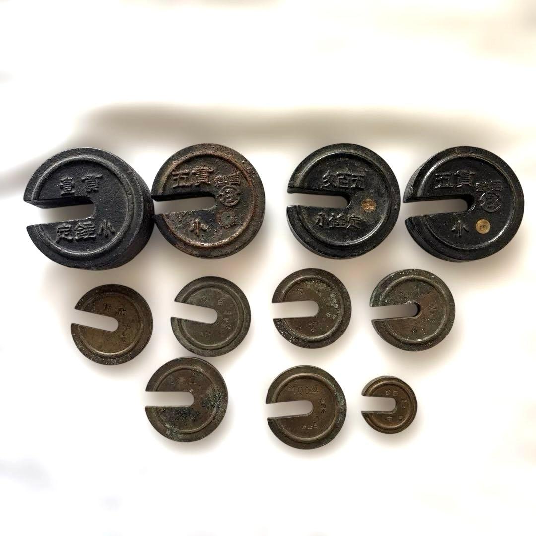 昭和レトロ　計りの錘