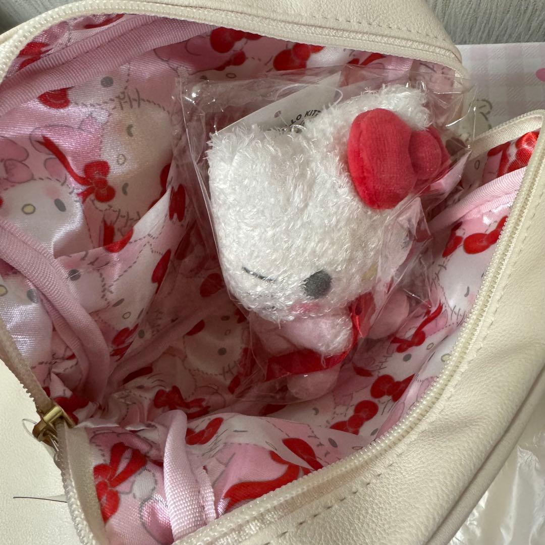 サンリオ　ハローキティ　45周年　ベビー　マスコット ポーチ トート リボン