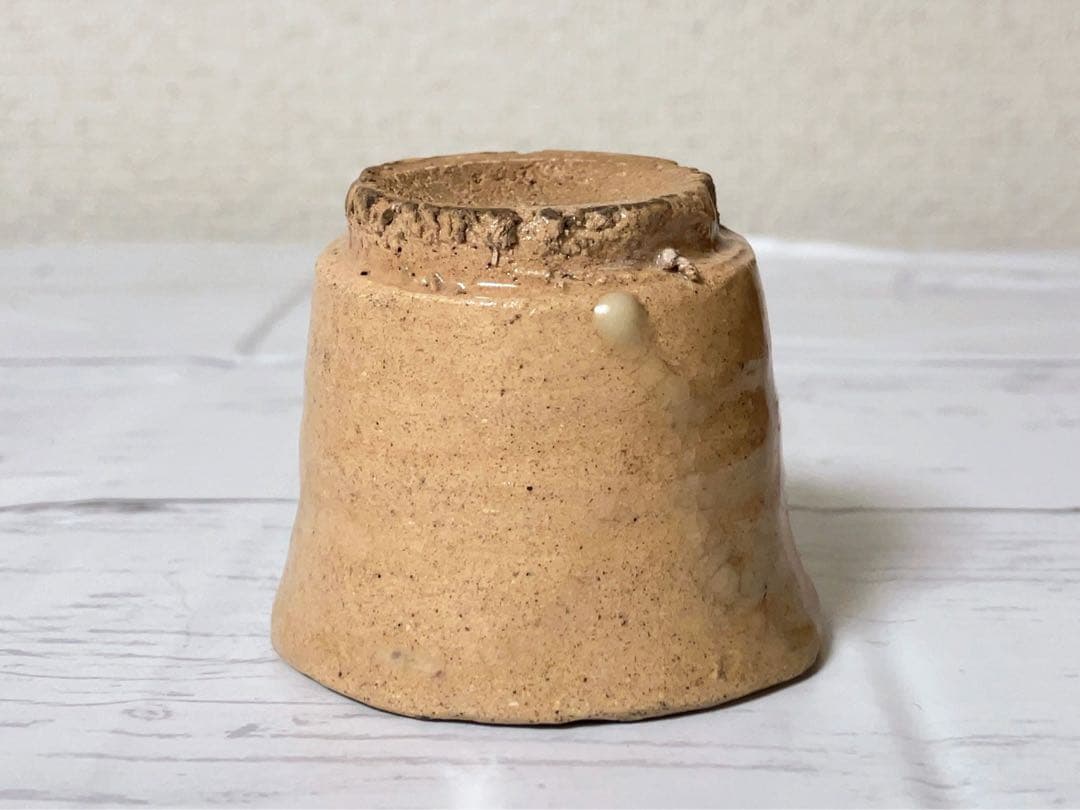 新品 武末日臣 奥高麗杯 ぐい呑 盃 酒器 李朝 桃山