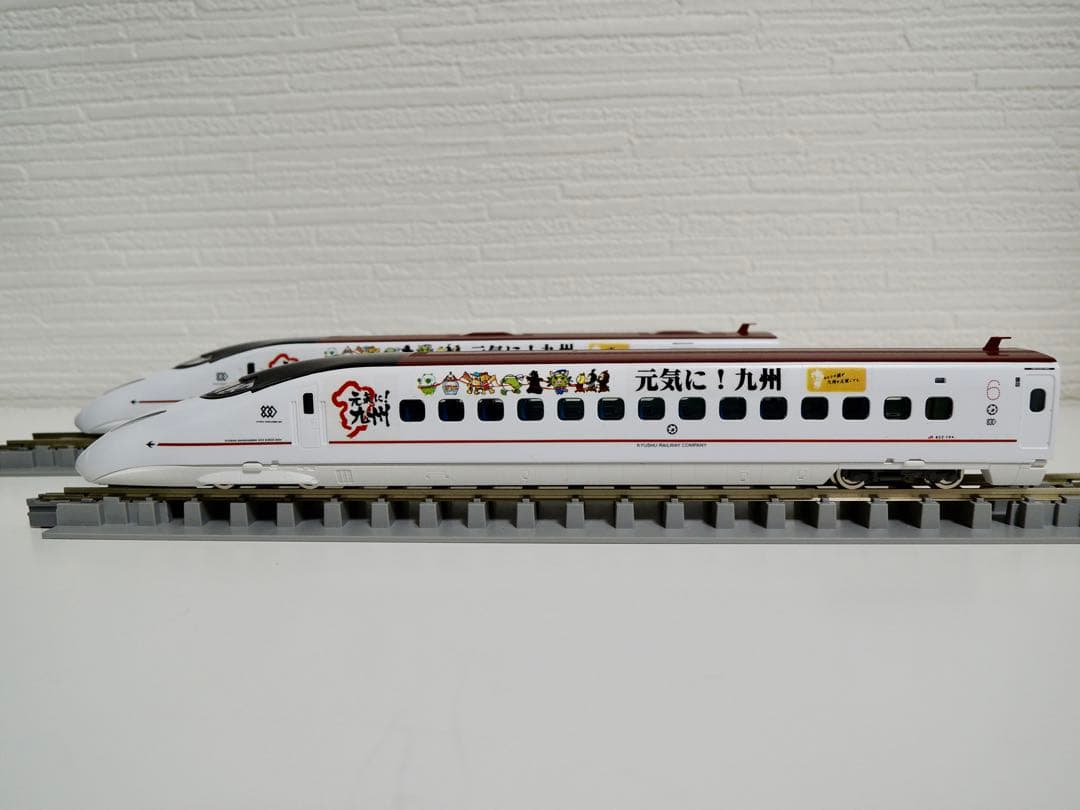 TOMIX JR九州 800系 九州新幹線 つばめ 元気に！九州ラッピング仕様
