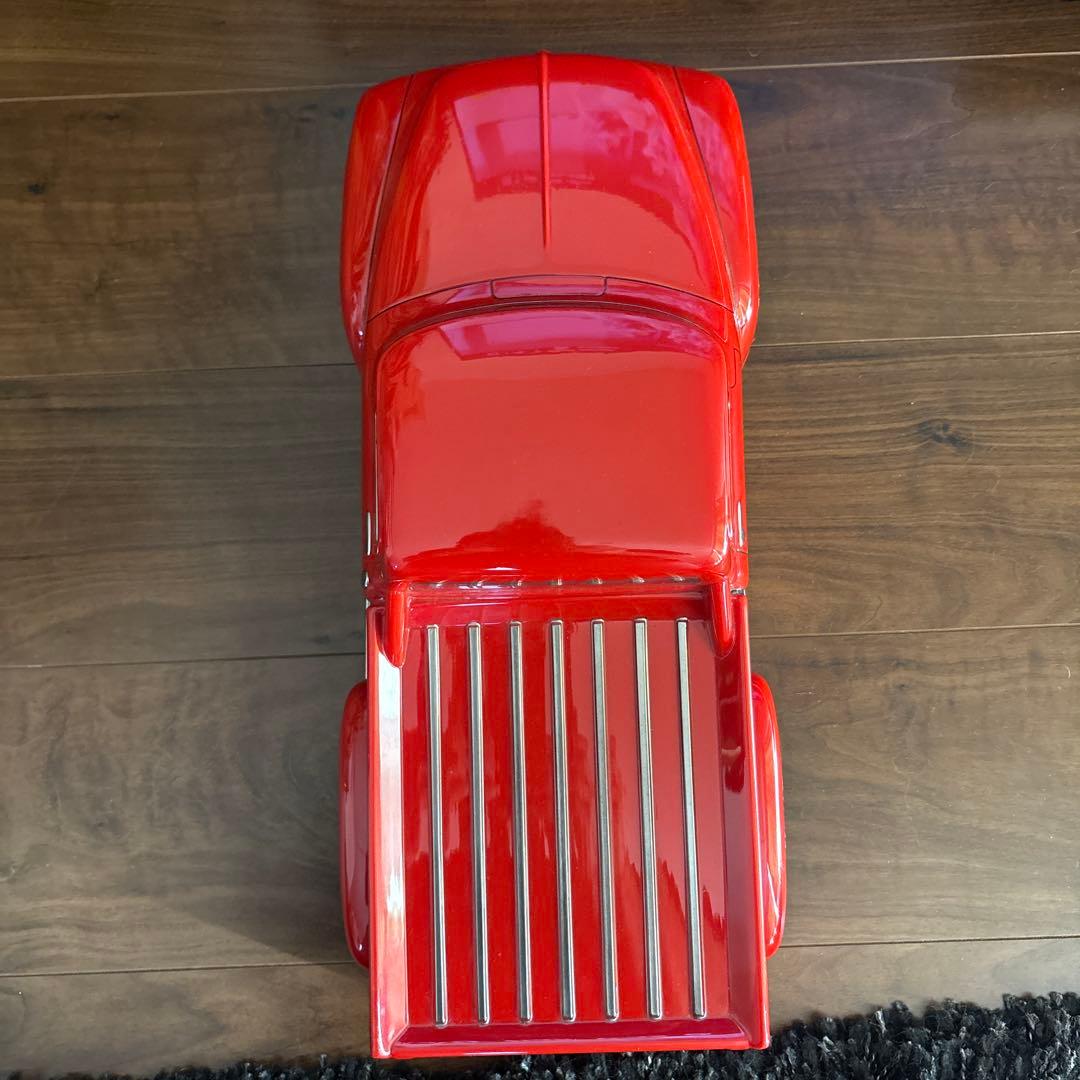 レッド クラシックピックアップトラック ボディシェル　タミヤ　ドリフトボディ