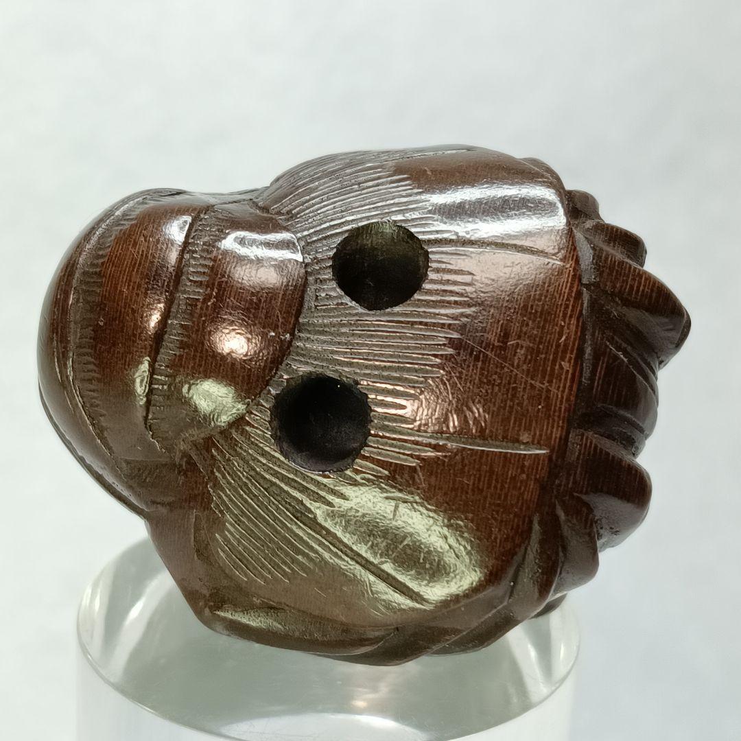 柘植彫 根付 「伊勢海老」 江戸時代