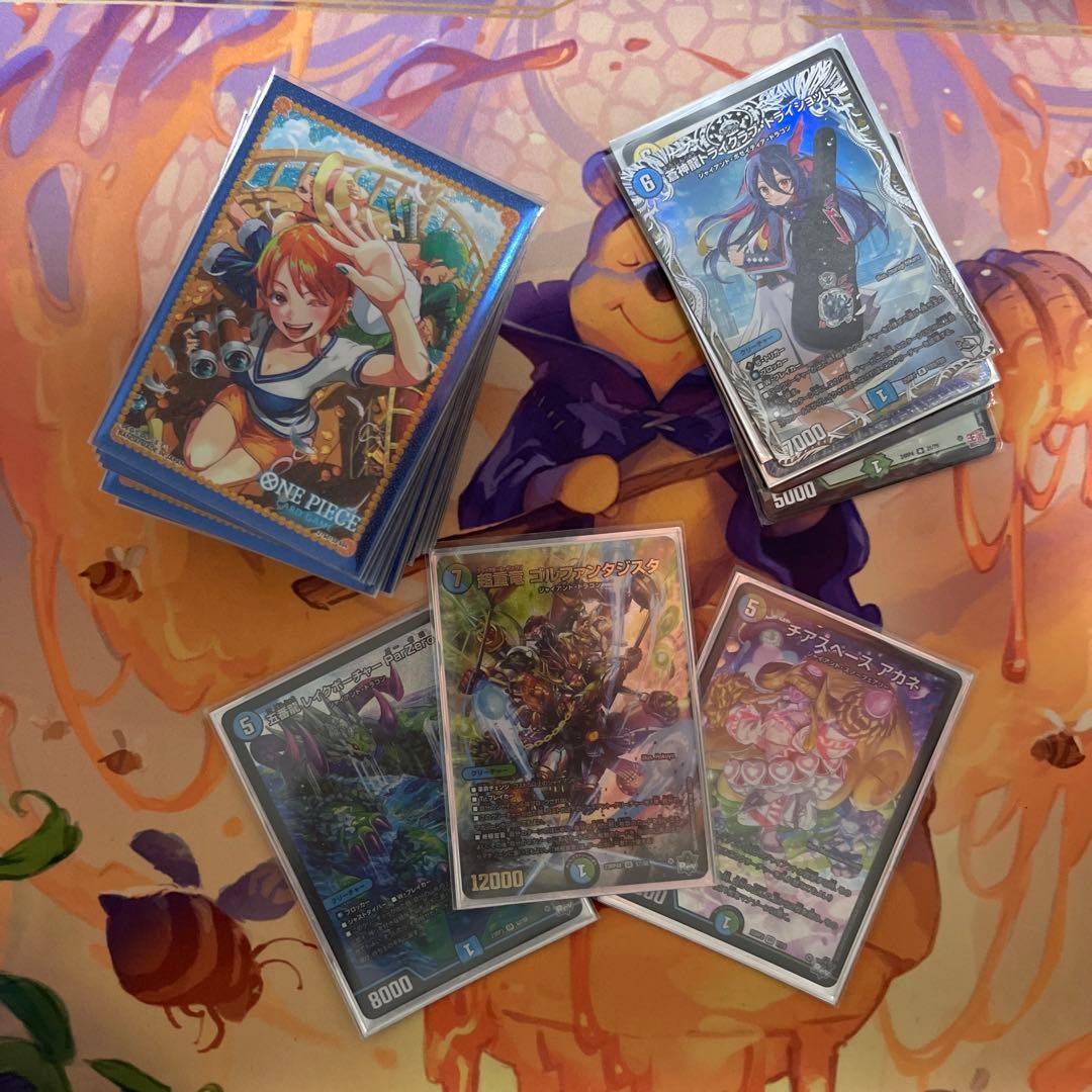 デュエルマスターズ CS優勝デッキ 青緑ジャイアント　40枚＋デッキパーツ付き