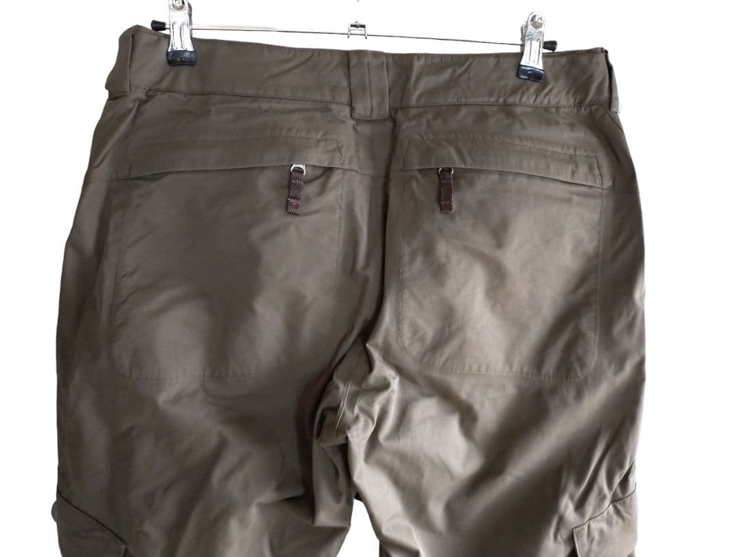 【高機能】US ノースフェイス HYVENT スノーボード パンツ アーミー