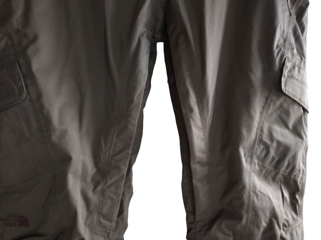 【高機能】US ノースフェイス HYVENT スノーボード パンツ アーミー