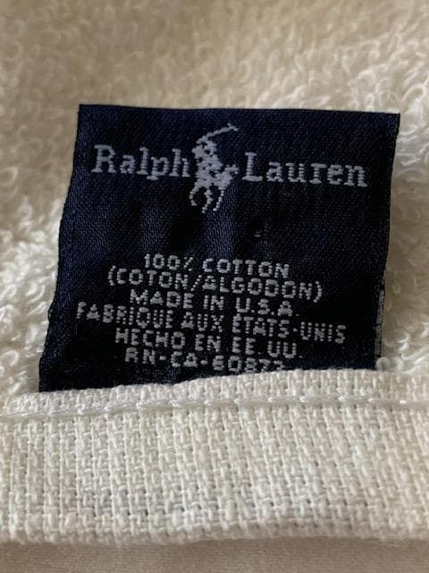 【新品】ポロラルフローレン ビーチタオル 90年代アメリカ製90×180cm大判