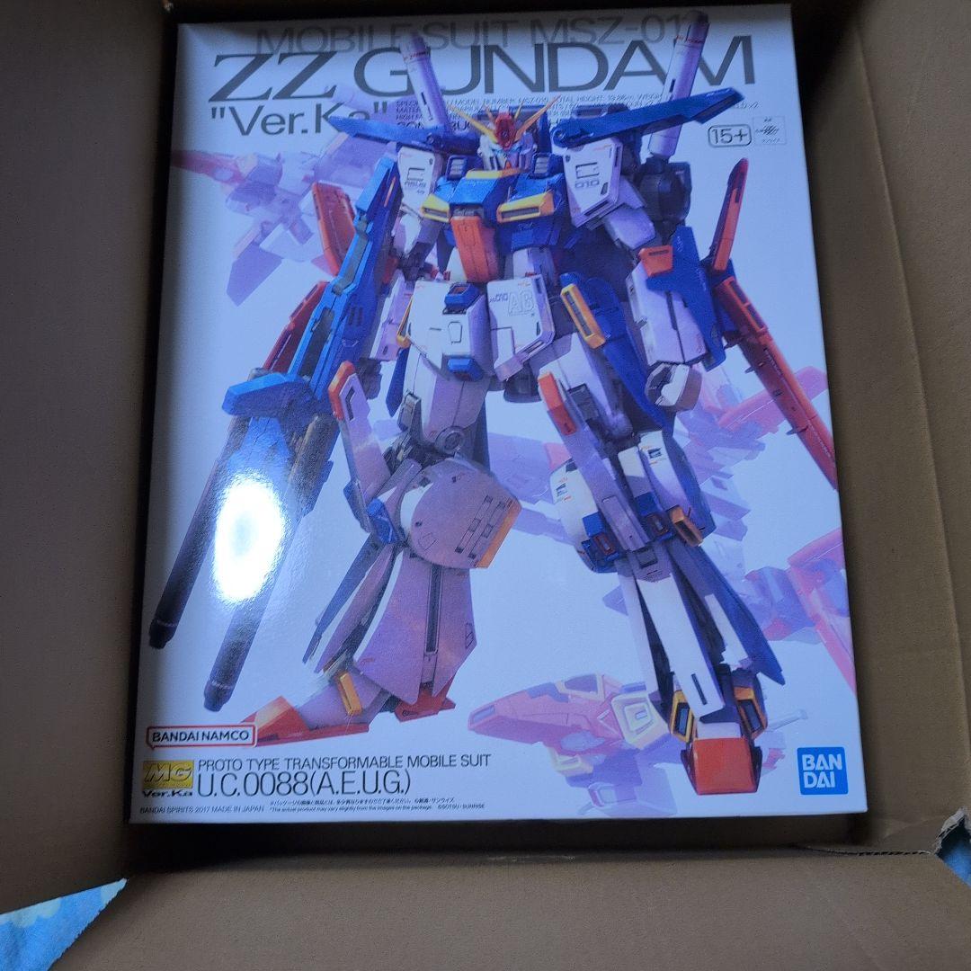 すぐ消します）MG ZZ GUNDAM \