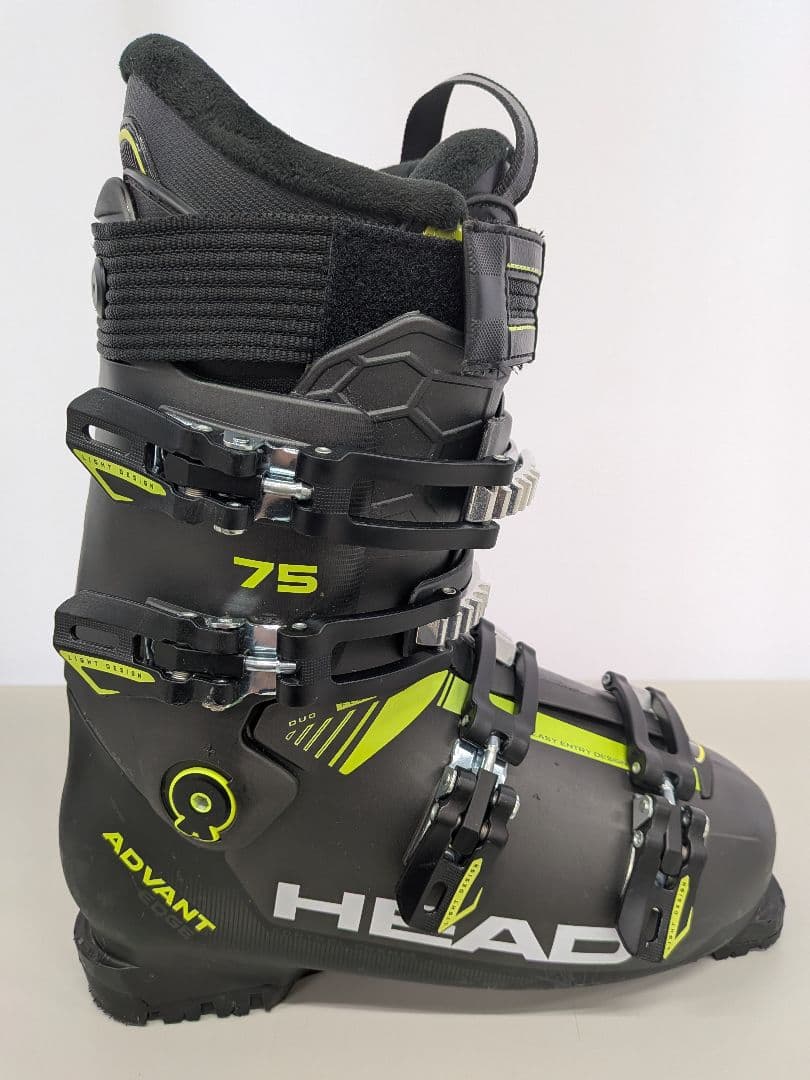 HEAD ADVANT 75 スキーブーツ ブラック/イエロー