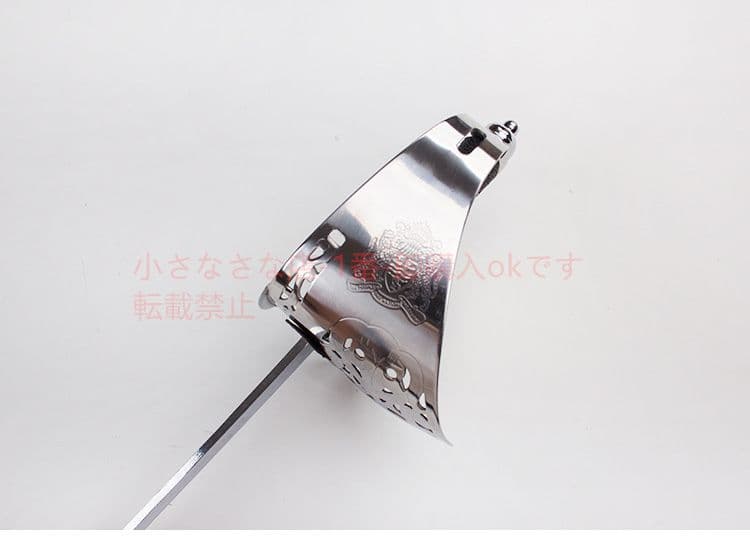 丸首ステンレスハンドバージョン指揮剣 古兵器 武具 刀装具 日本刀 模造刀居合刀