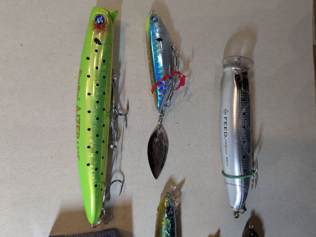 AIZER他 ミノー・プラグ 7個セット　シーバス