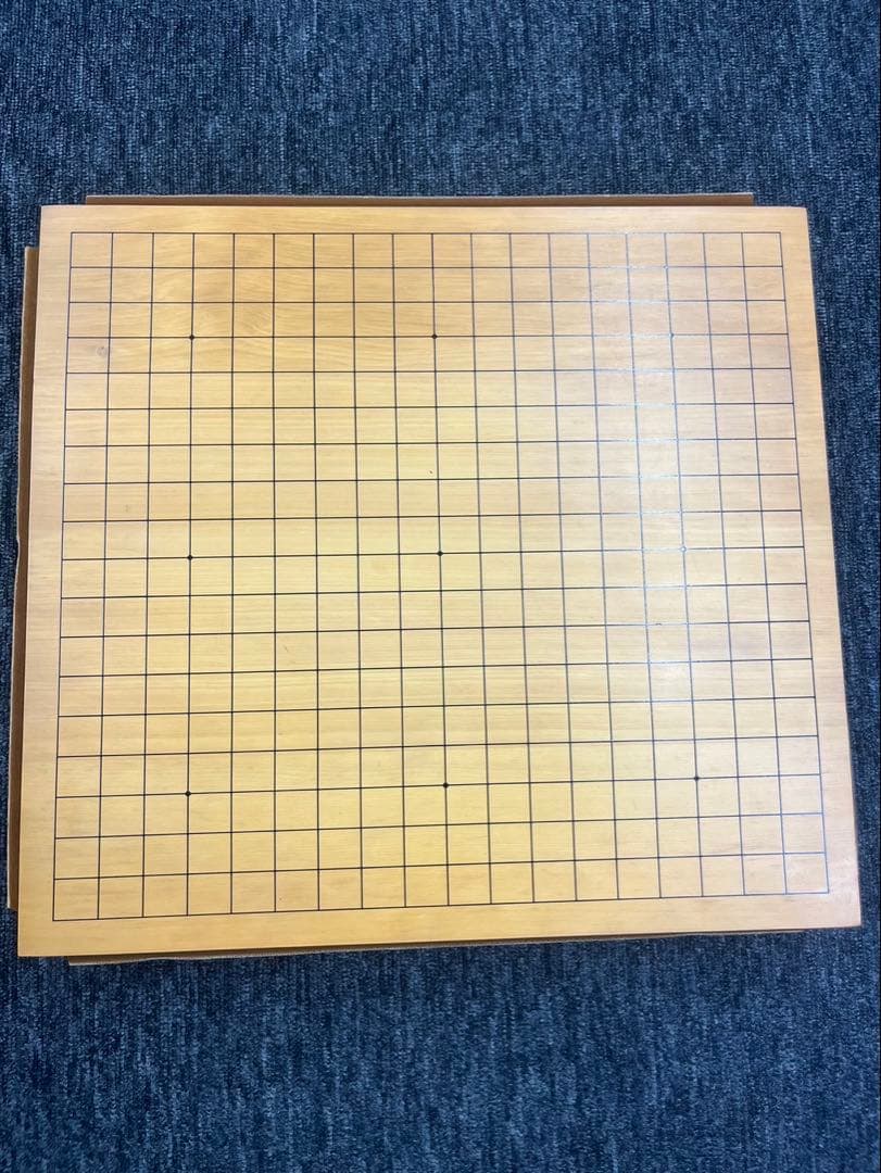 囲碁セット　碁盤　本蛤碁石