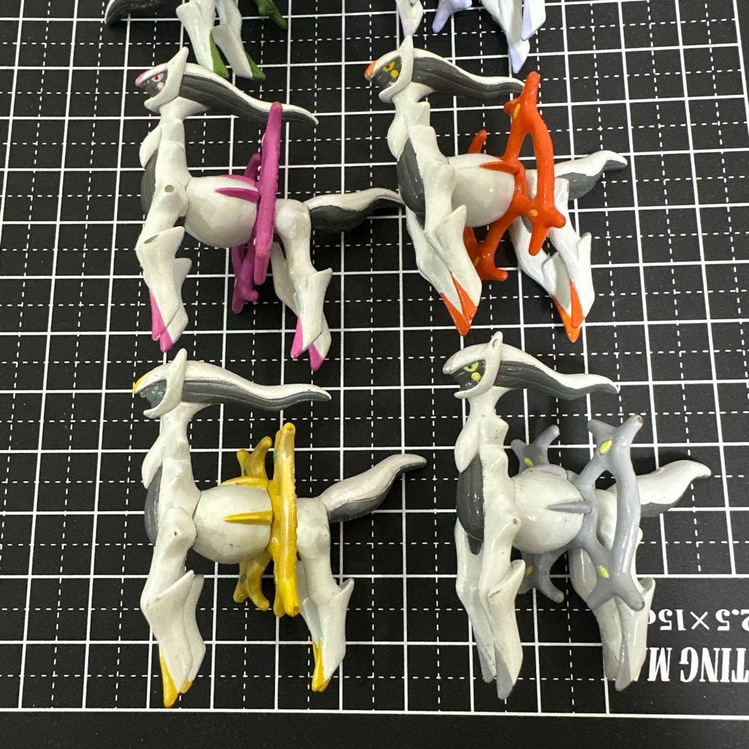 値下げ不可★激レア★ポケモン希少モンコレ★アルセウス8体セット当時物