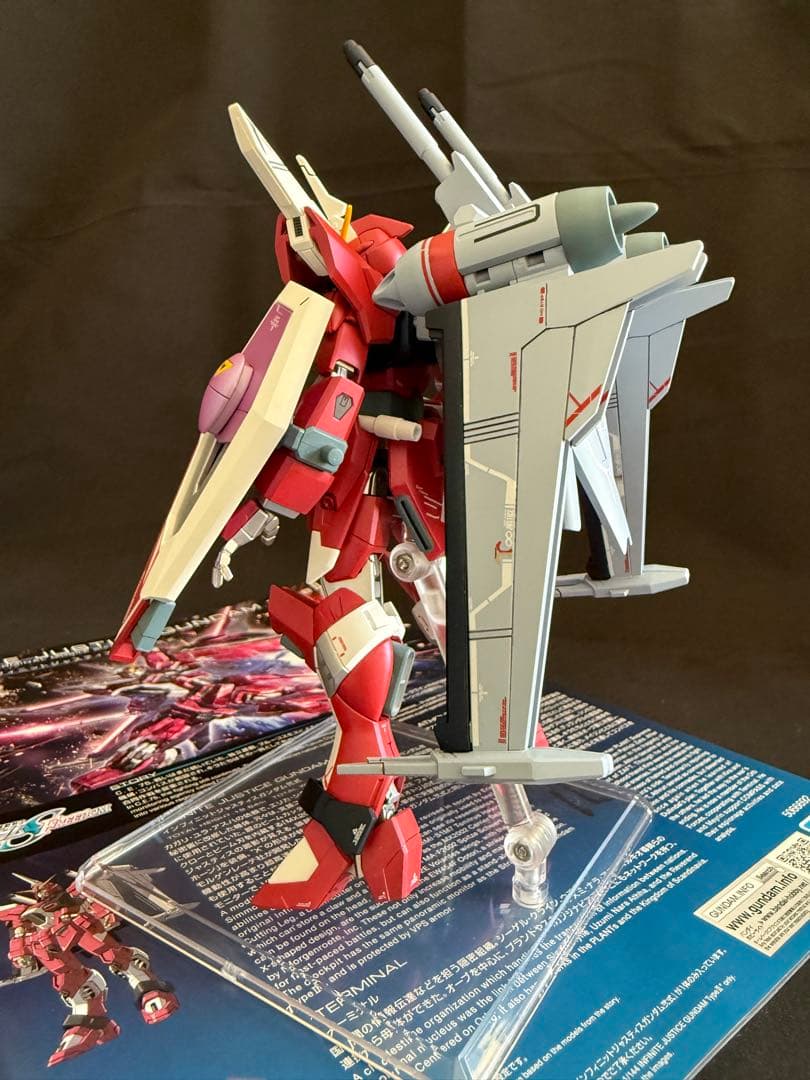 HG インフィニットジャスティスガンダム弐式 全塗装 完成品