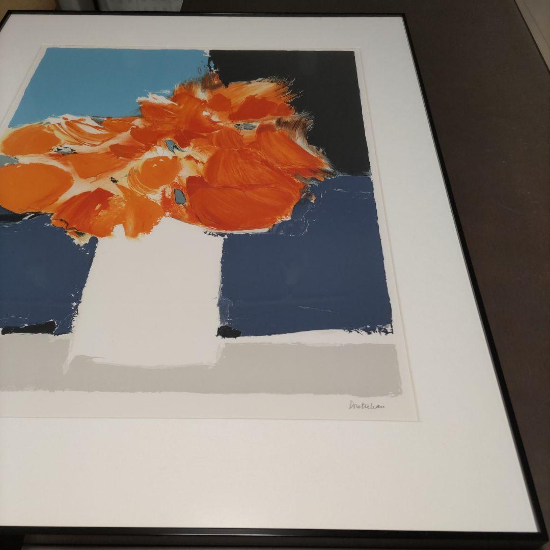 ピエール ドートルロー リトグラフ 額装 ☆直筆サイン・エディション有☆限定版画