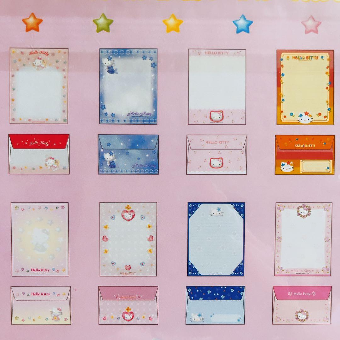 希少レア　ハローキティ　エンジェル　フェアリー　レターセット　2004 サンリオ