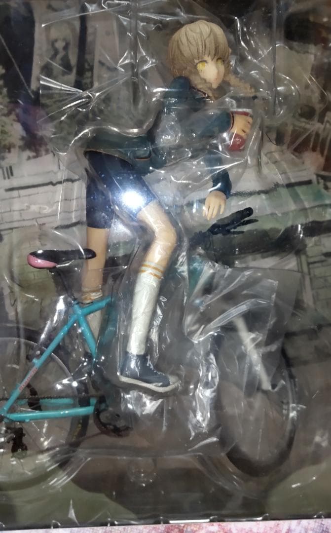 「STEINS;GATE」 阿万音鈴羽＆マウンテンバイク フィギュア [開封済]