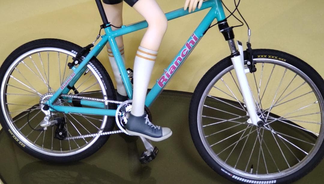 「STEINS;GATE」 阿万音鈴羽＆マウンテンバイク フィギュア [開封済]