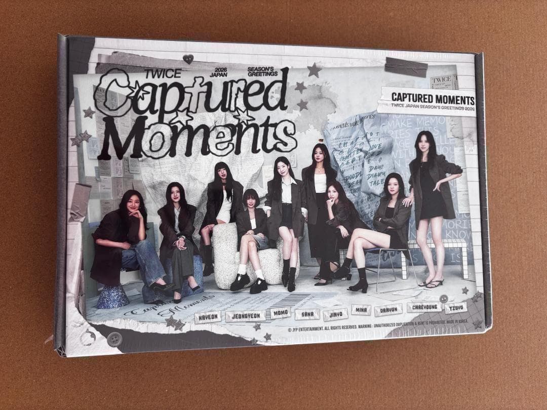 TWICE シーグリ 2026 CAPTURED MOMENTS 新品未開封