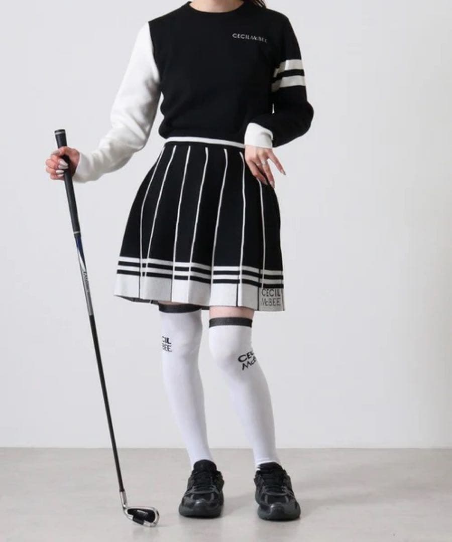 CECILMcBEEgreen セシルマクビーグリーン ゴルフ ニットセット