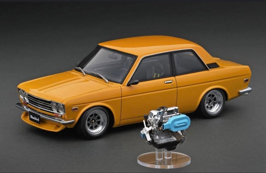 限定 新品 ダットサン ブルーバード 510 1/18 イグニッションモデル