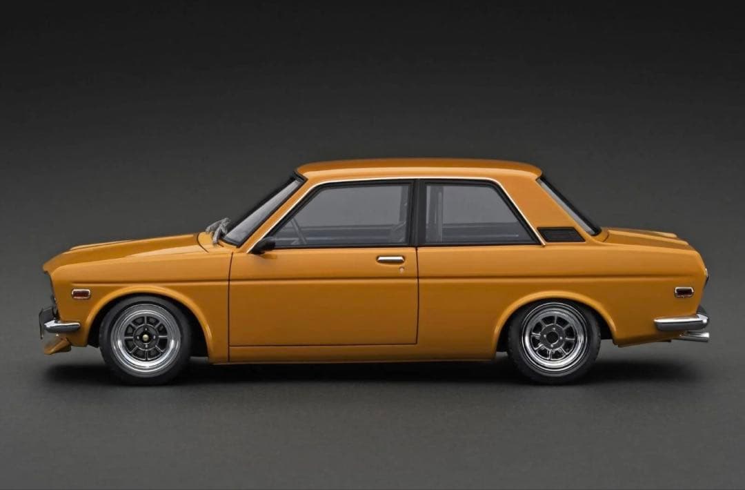 限定 新品 ダットサン ブルーバード 510 1/18 イグニッションモデル