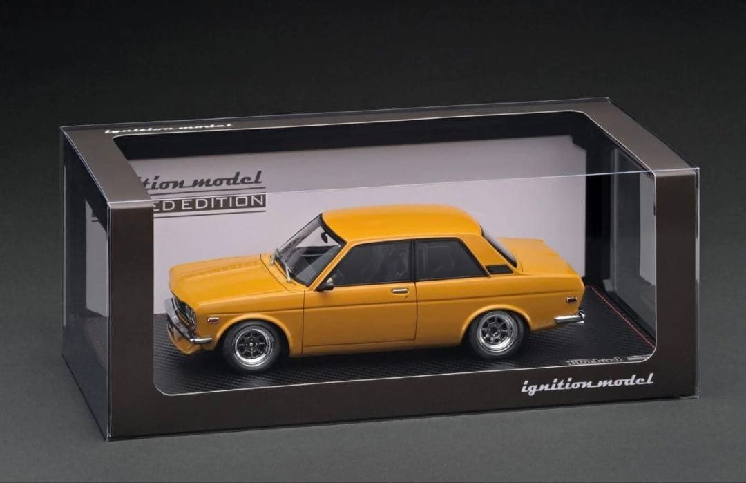 限定 新品 ダットサン ブルーバード 510 1/18 イグニッションモデル
