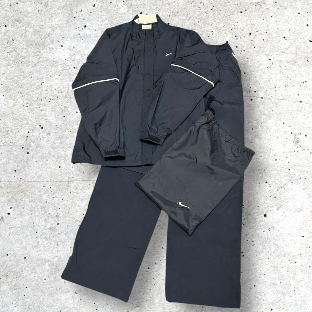 NIKEゴルフ　セットアップナイロン　ブラック　 Mサイズ　A28