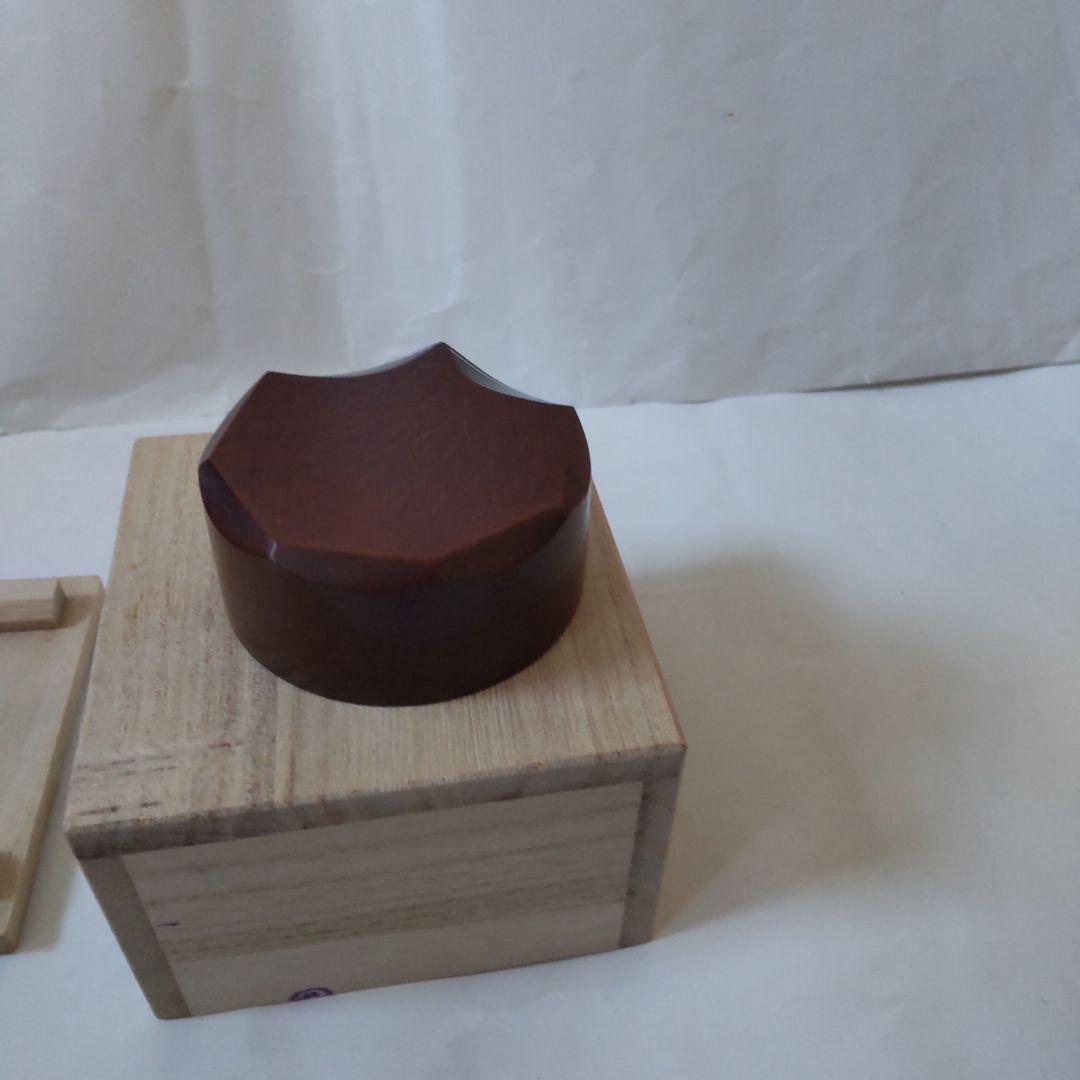 木製香合 うそ鳥 大宰府天満宮 千百年大祭 御献茶記念 香合 共箱 表千家 新品