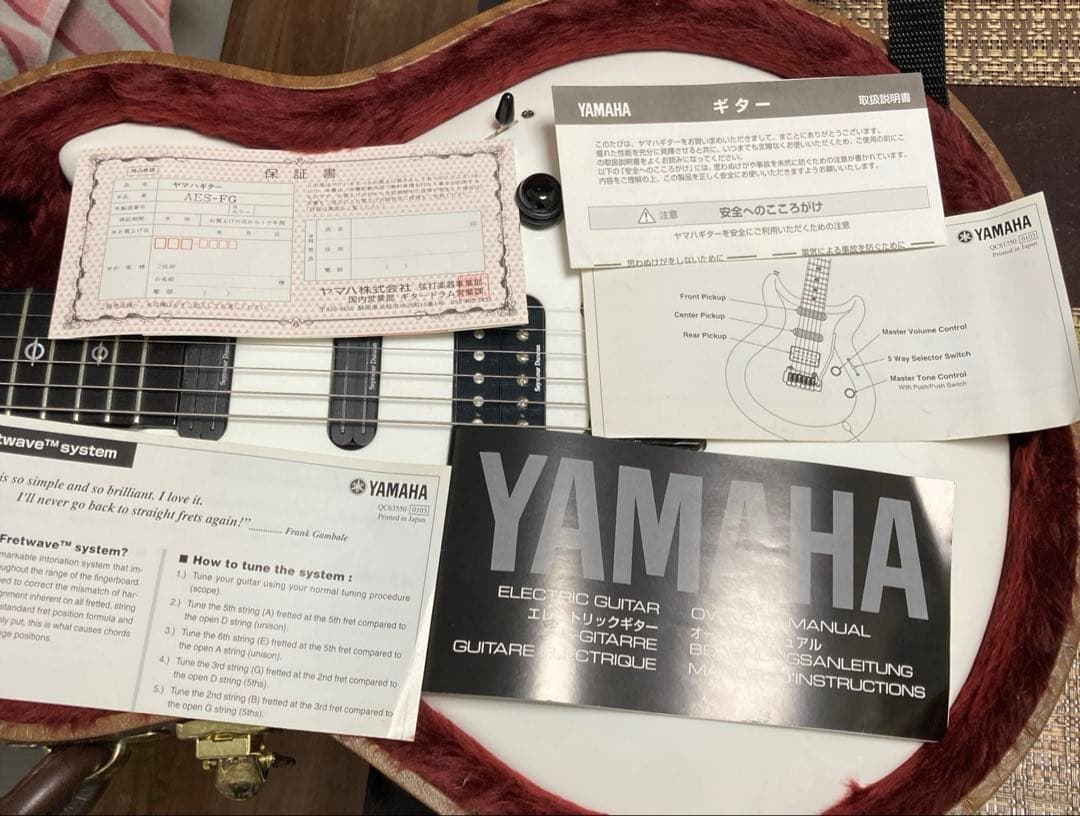 YAMAHA AES-FG Frank Gambale 2001年