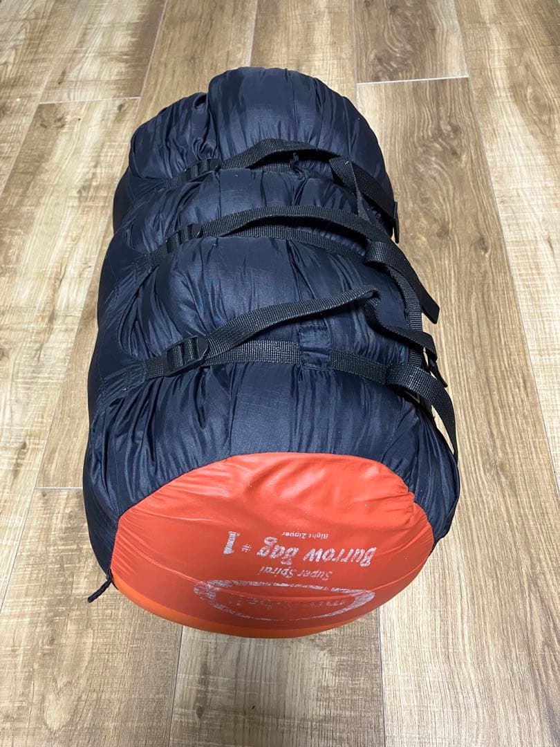 モンベル　シュラフ　バロウバッグ♯1 R/ZIP