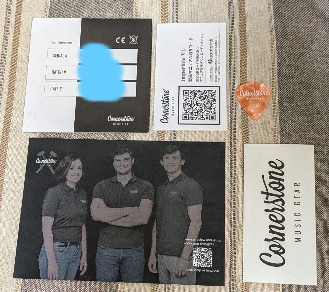 【新品】Cornerstone Imperium V2 ダンブル ts