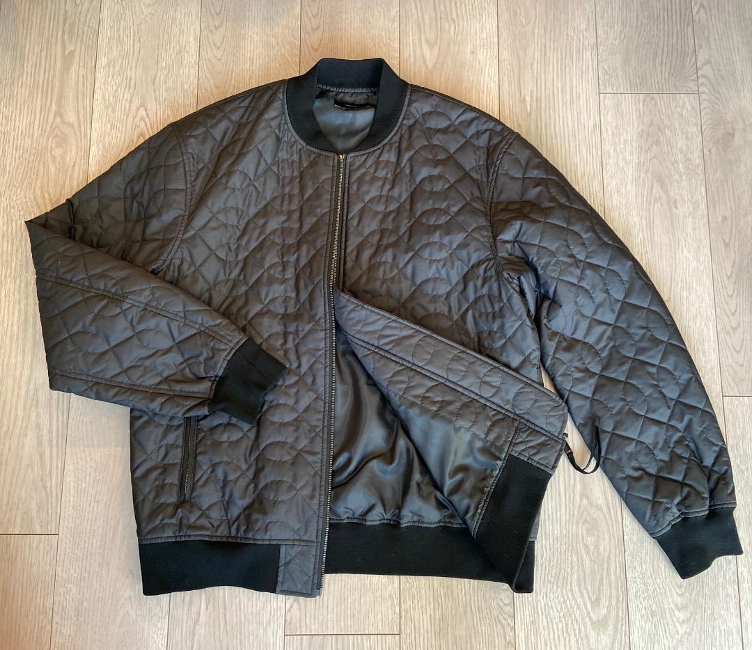 OBSIDIAN/オブシディアン　キルティングダウンブルゾン