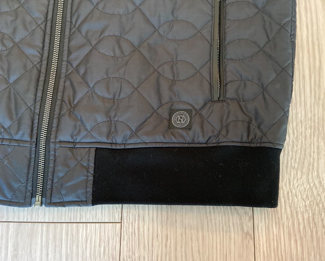 OBSIDIAN/オブシディアン　キルティングダウンブルゾン