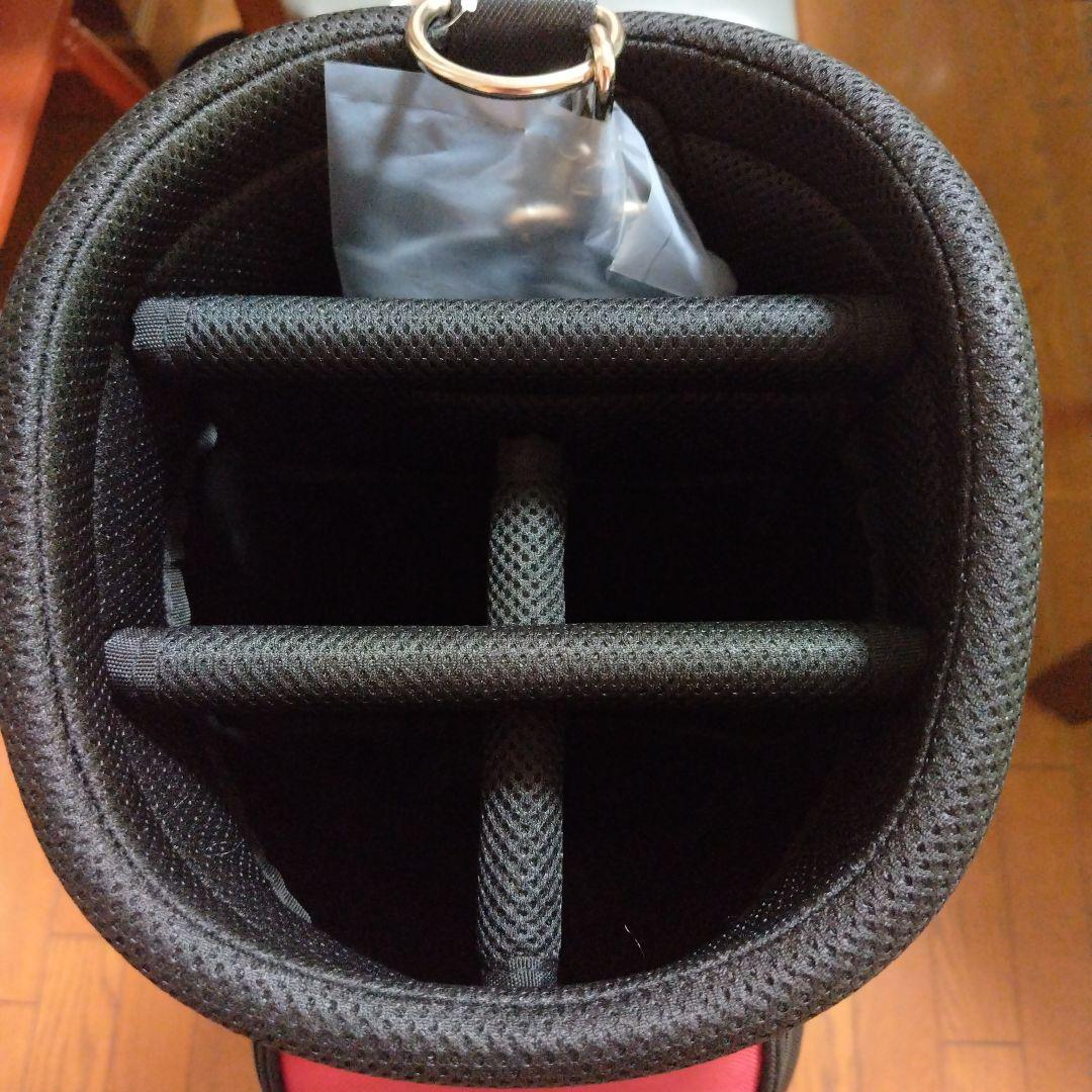 TourStage キャディバッグ 黒/赤