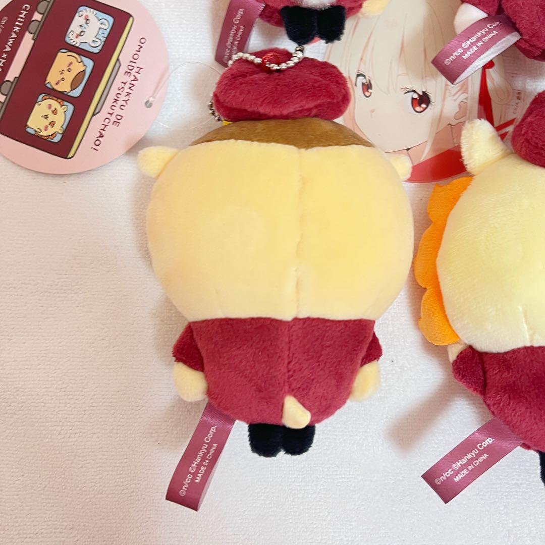 ちいかわ　阪急電車マスコット　3点セット　くりまんじゅう　シーサー　バラ売り可能