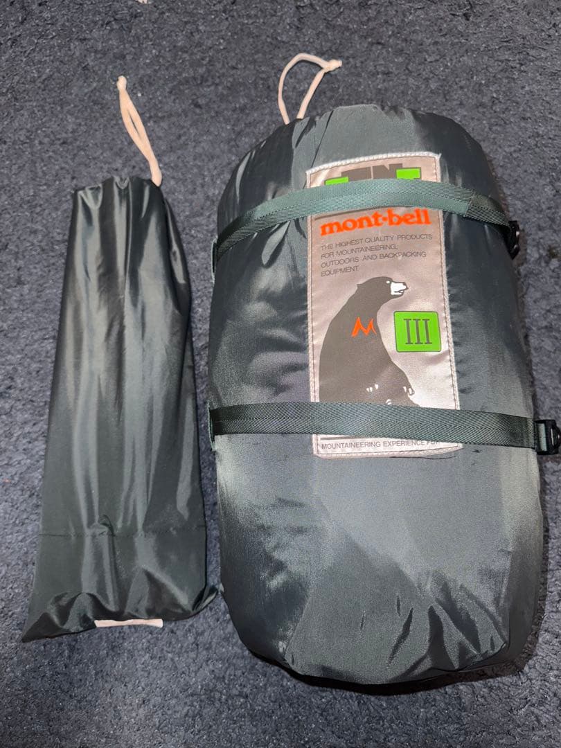 mont-bell ムーンライトIII(旧型) アイボリー　キャンプテント