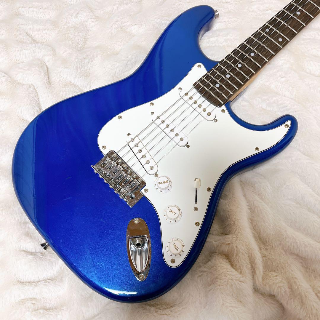 ★美品★ Photogenic 初心者向けギター ストラトキャスター ブルー