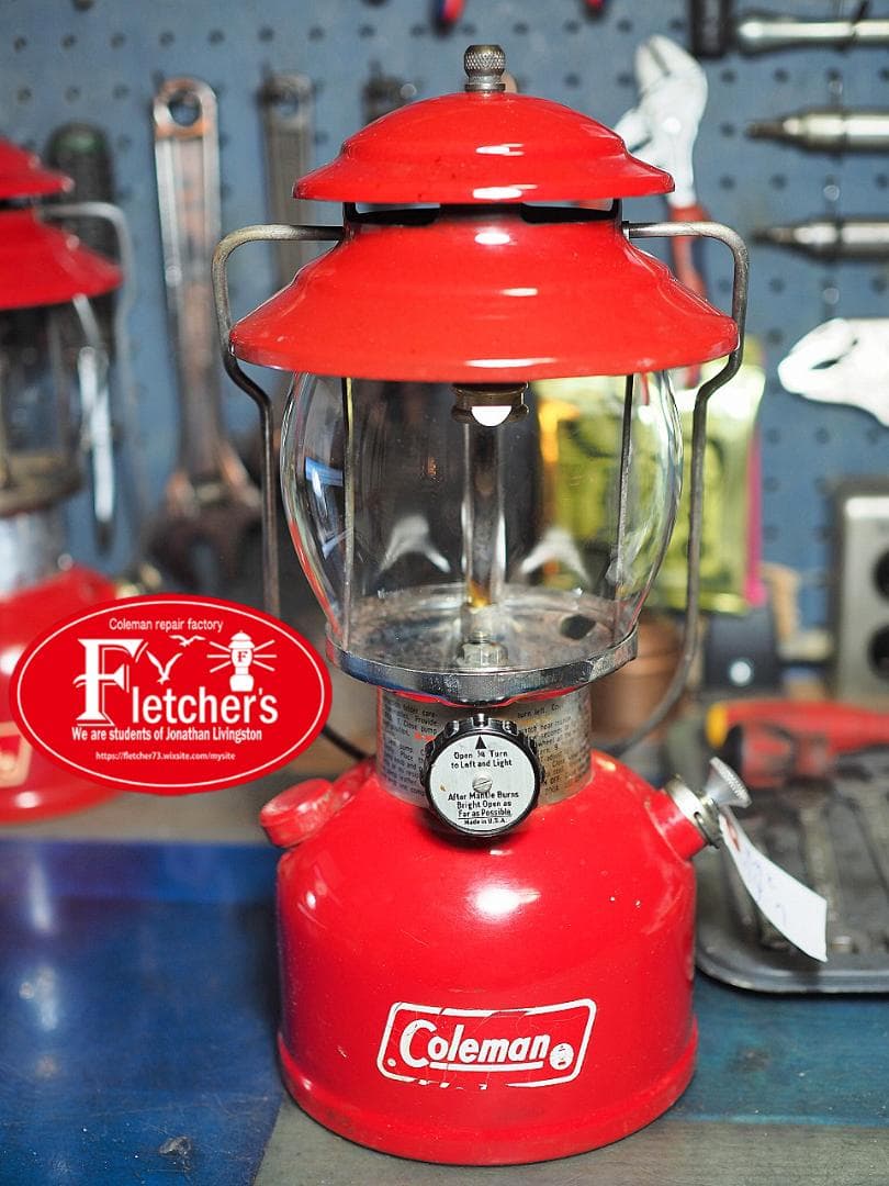 美品1974年7月 コールマン 200A ランタン (通称ブラックバルブ)t92